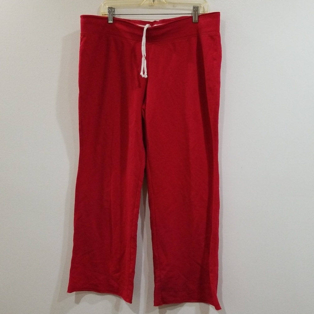 No boundaries juniors xl red sweat pants